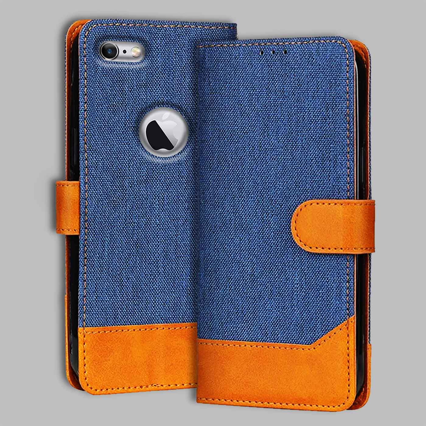 Accesorios Apple iPhone 6 denim flip cover – Blue – Image 1 #color_