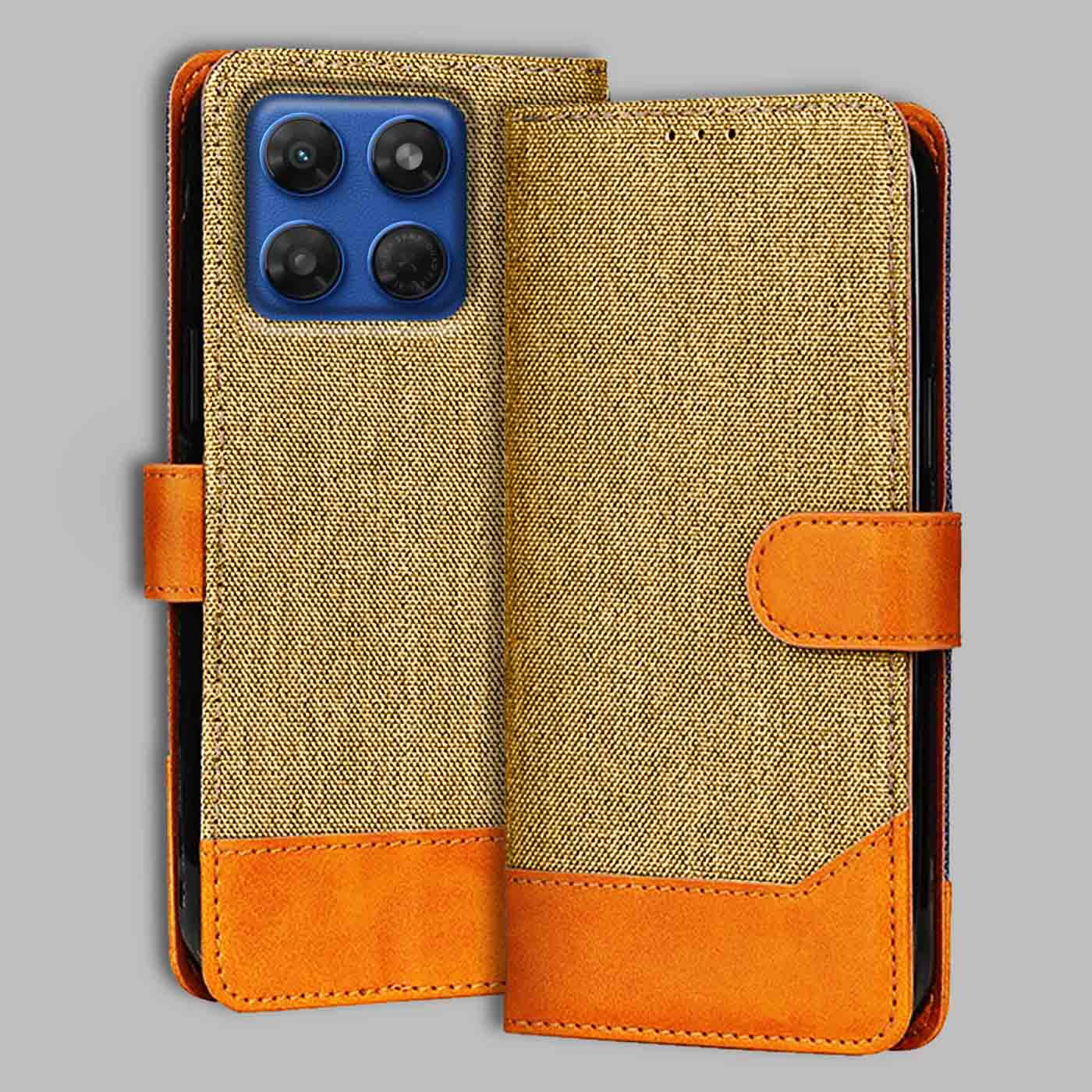 Moto G37 5G flip cover — front view by Accesorios