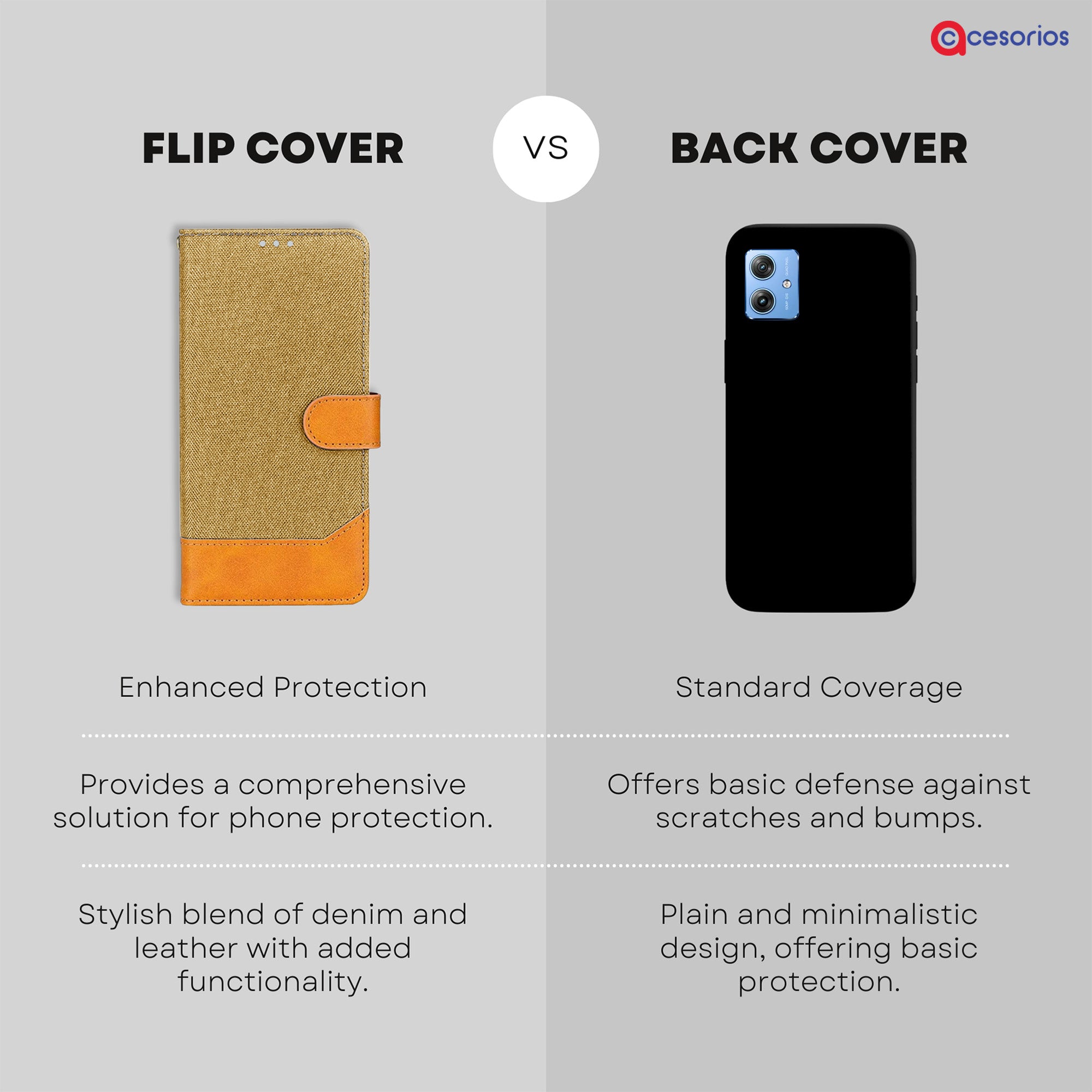 Accesorios Moto G54 5G denim flip cover – Light Brown – Image 8 #color_light brown