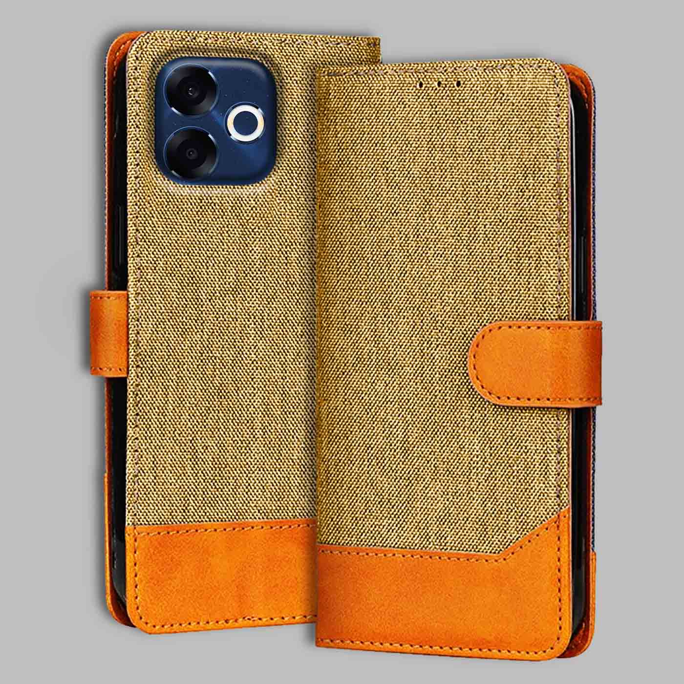 Oppo F33 Pro 5G flip cover — front view by Accesorios