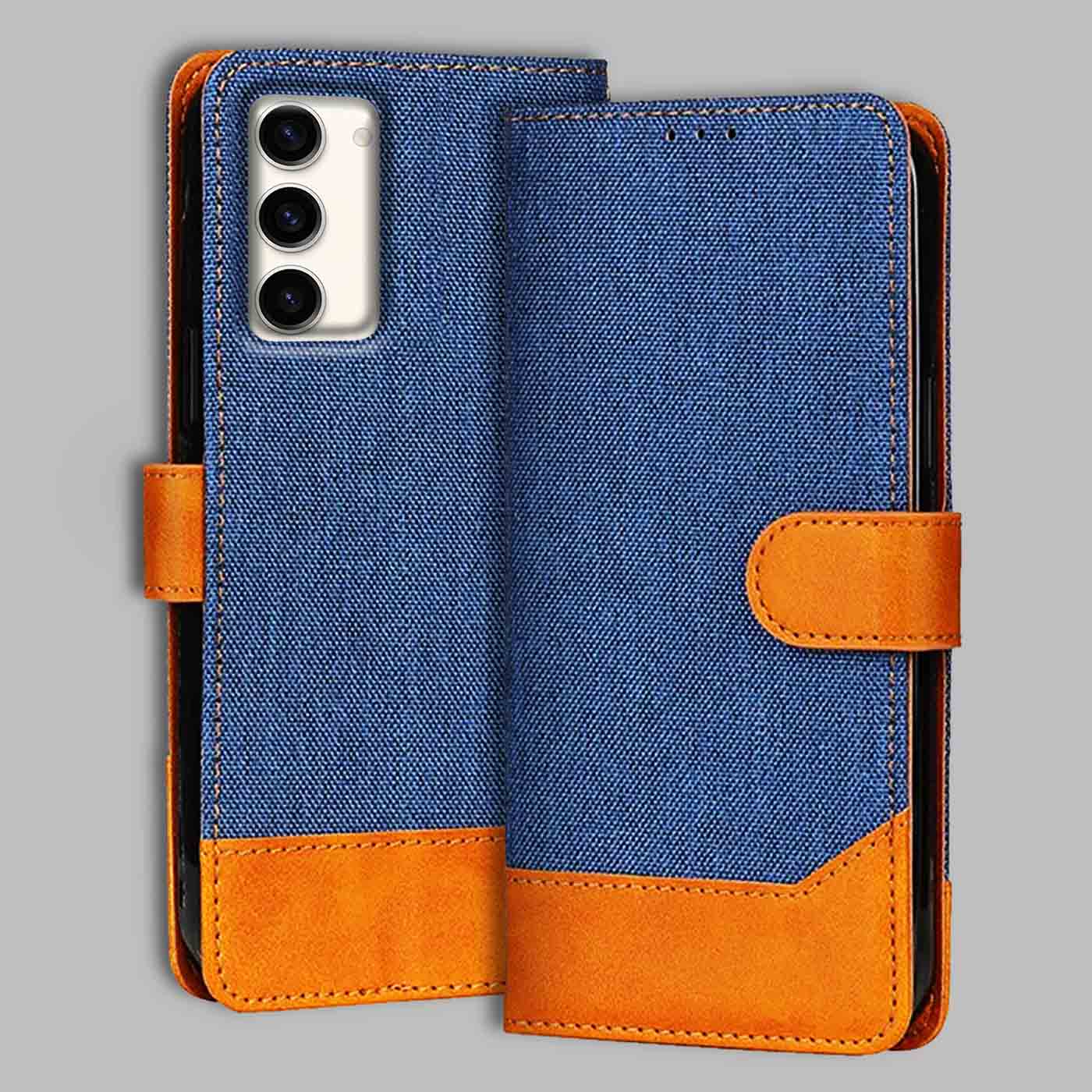 Accesorios Samsung S23 5G denim flip cover – Blue – Image 1 #color_