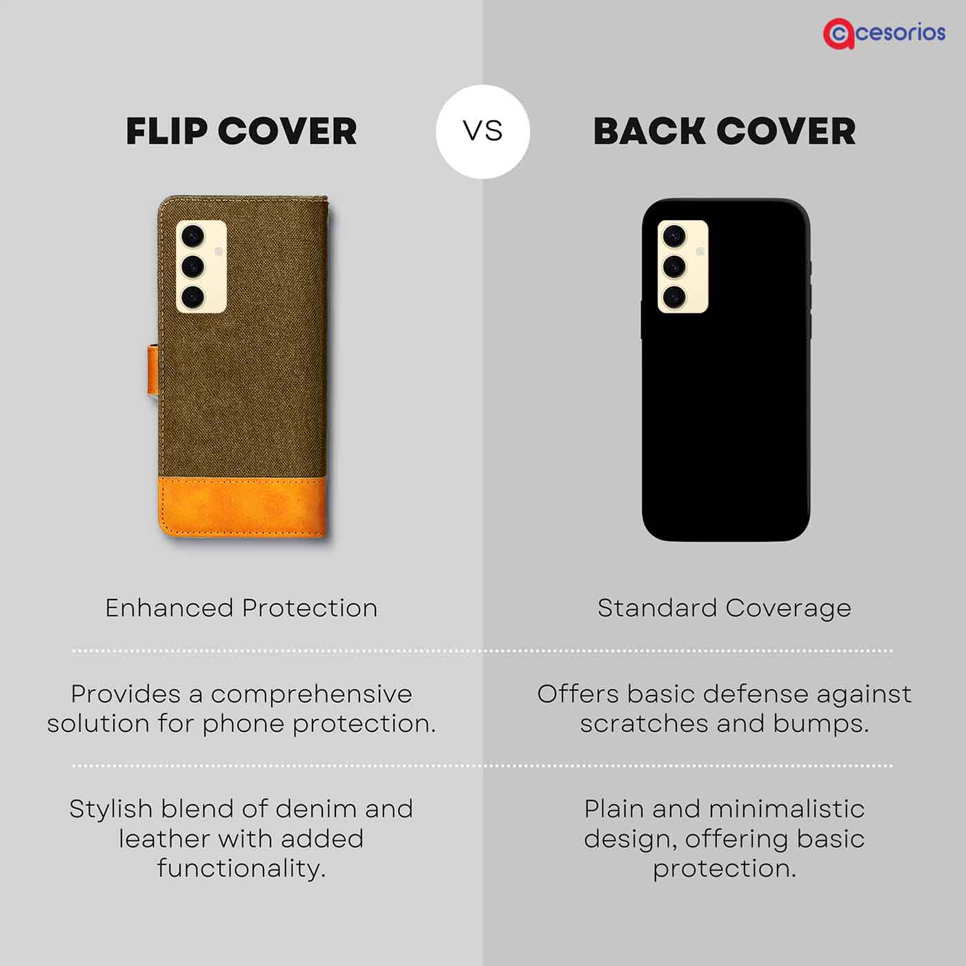 Accesorios Samsung S24 5G denim flip cover – Dark Brown – Image 8 #color_dark b