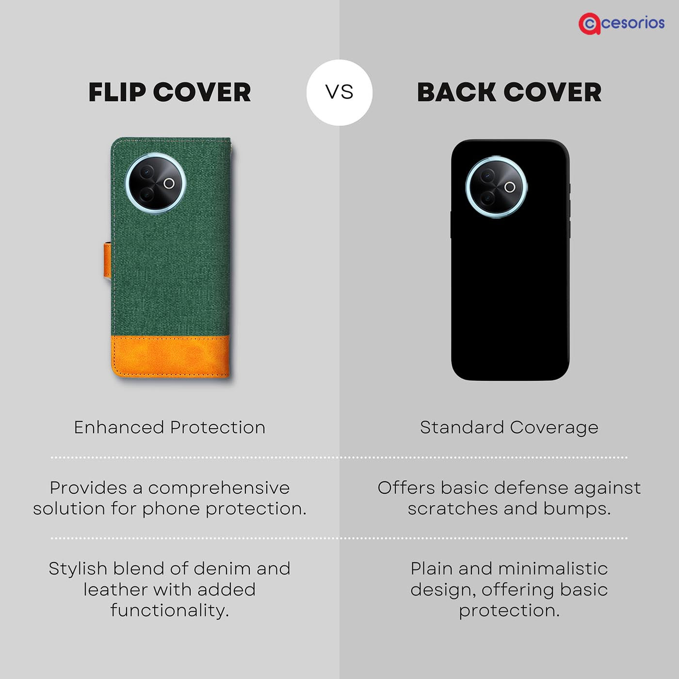 Accesorios Vivo Y39 5G denim flip cover – Green – Image 8 #color_g