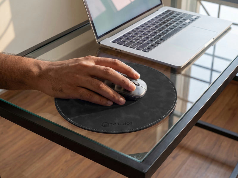 Works on glass desks