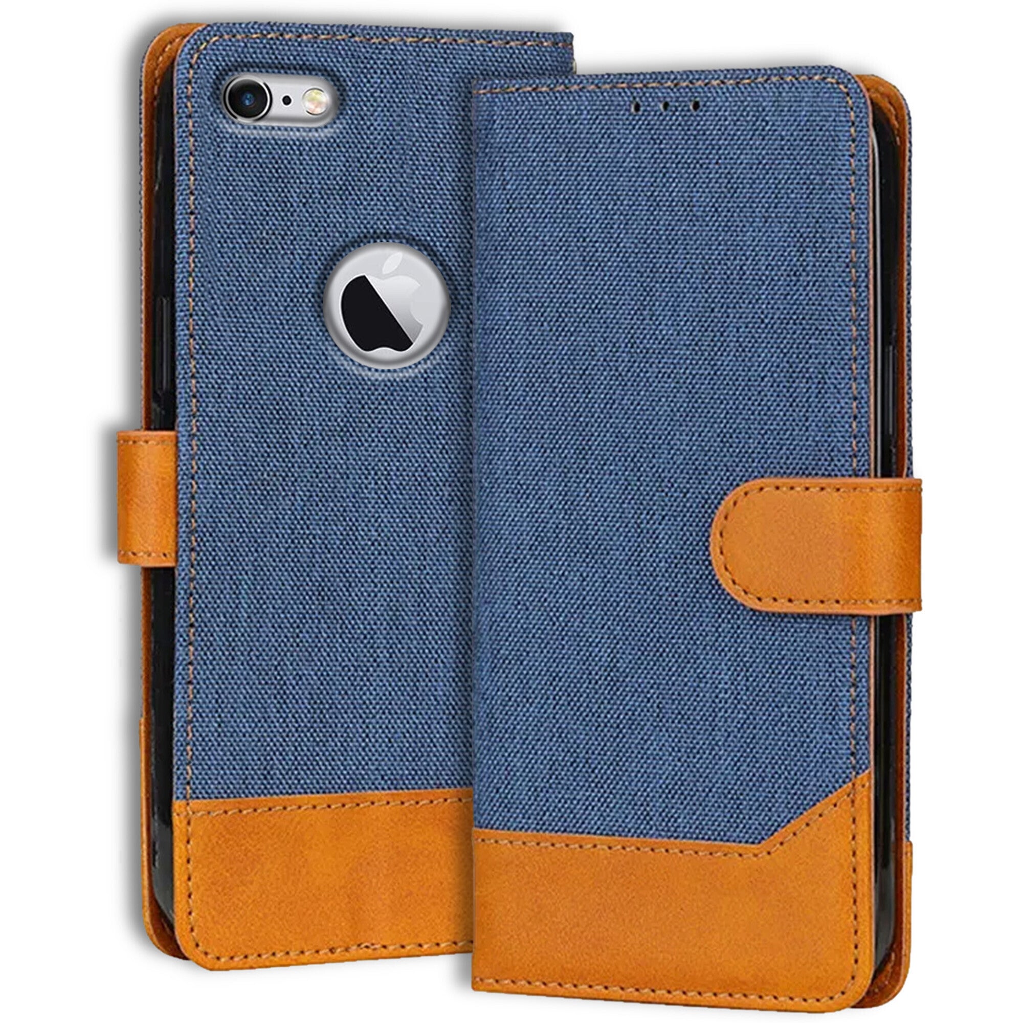 Accesorios Apple iPhone 6 denim flip cover – Blue – Image 1 #color_blue