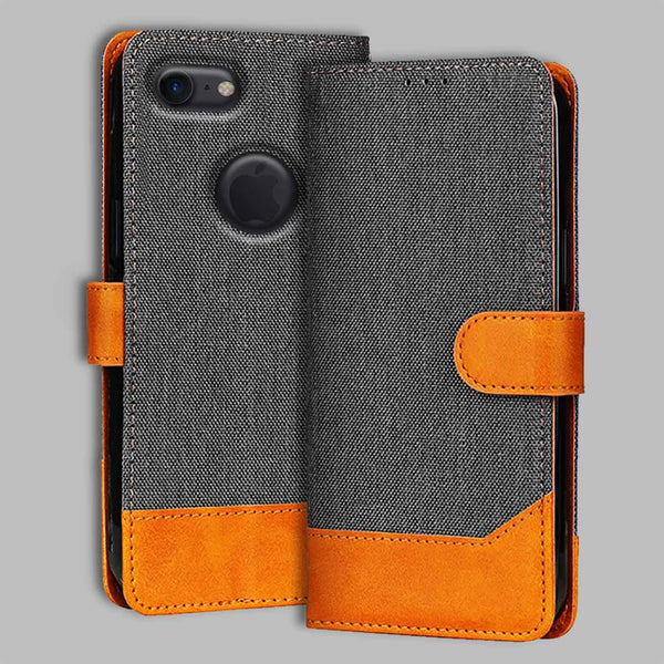 iPhone 7 Flip Cover — Denim, Graphite Grey after a year of daily use