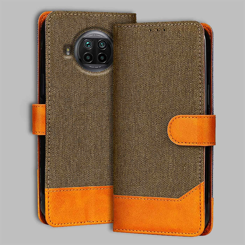 Redmi 10I Flip Cover — Denim, Walnut Brown after a year of daily use