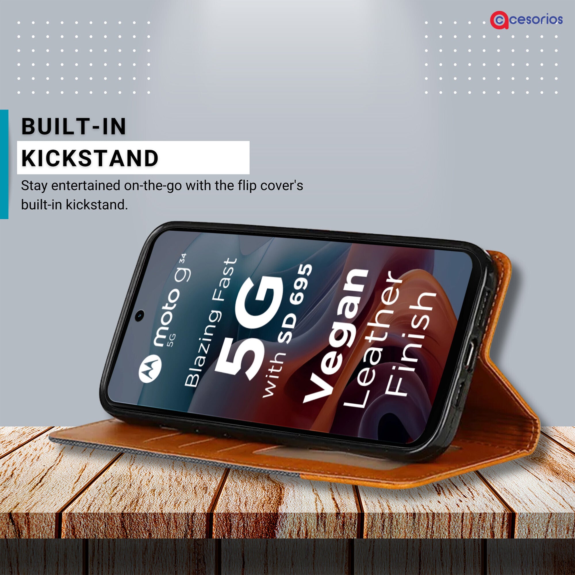 Accesorios Moto G34 5G denim flip cover – Grey – Image 4 #color_grey