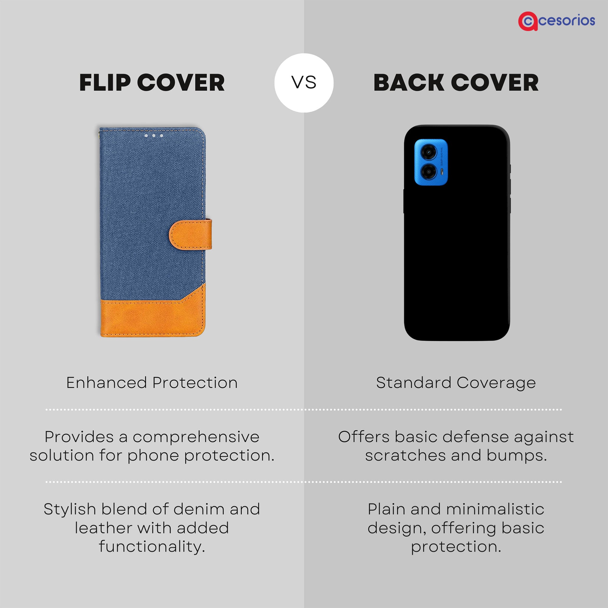 Accesorios Moto G45 5G denim flip cover – Blue – Image 8 #color_blue