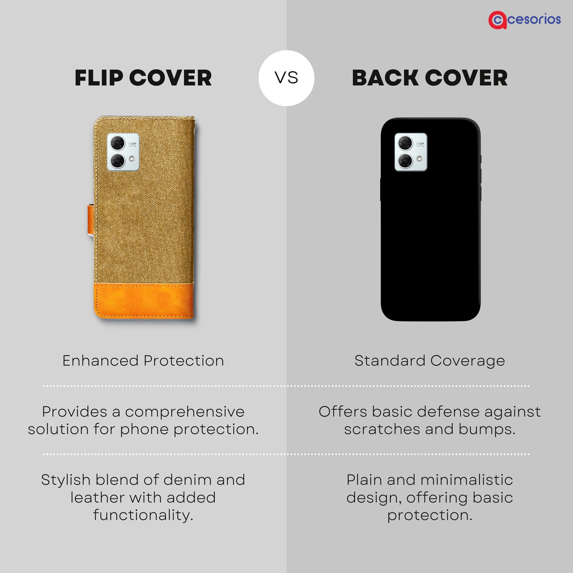 Accesorios Moto G84 5G denim flip cover – Light Brown – Image 8 #color_light brown