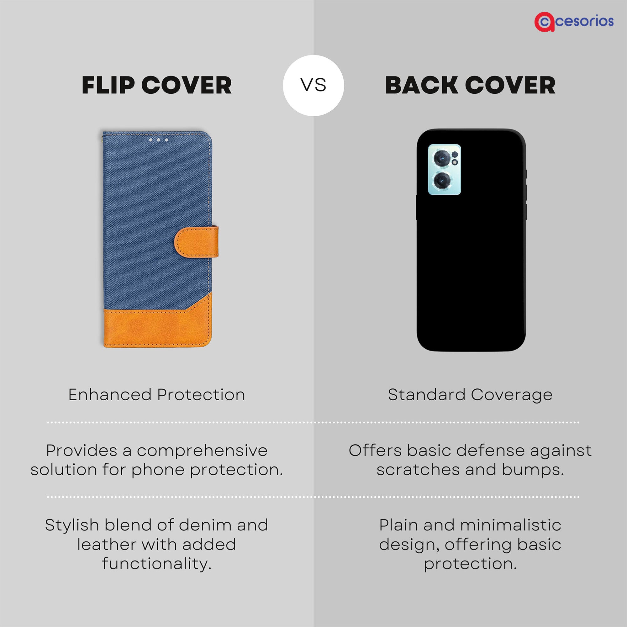 Accesorios Oneplus Nord Ce 2 5G denim flip cover – Blue – Image 8 #color_blue