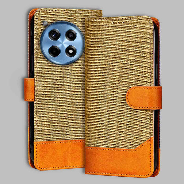 OnePlus 12R 5G Flip Cover — Denim, Camel Beige after a year of daily use