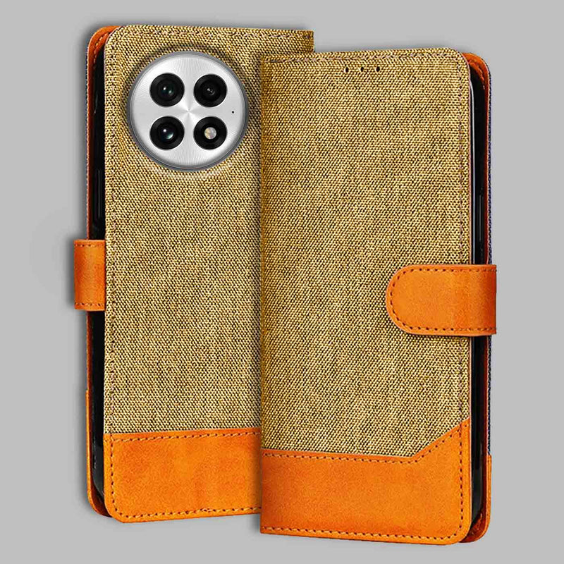 OnePlus 13 5G Flip Cover — Denim, Camel Beige after a year of daily use