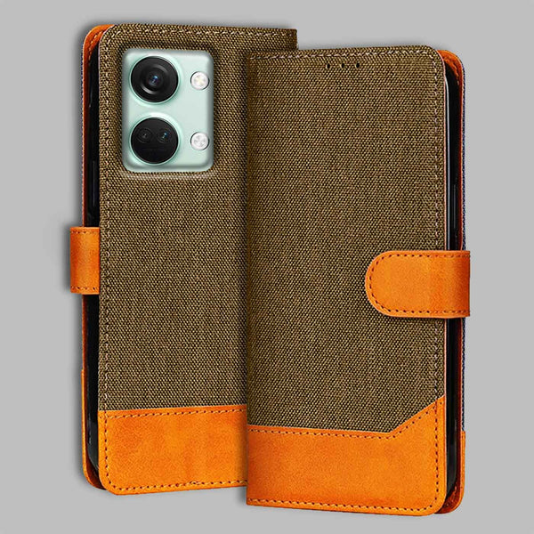 OnePlus Nord 3 5G Flip Cover — Denim, Walnut Brown after a year of daily use