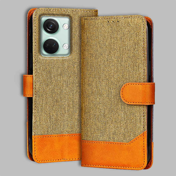 OnePlus Nord 3 5G Flip Cover — Denim, Camel Beige after a year of daily use