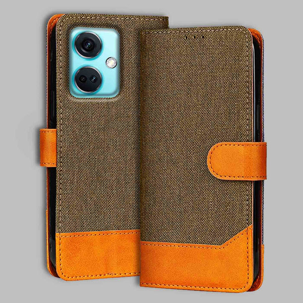 OnePlus Nord CE 3 5G Flip Cover — Denim, Walnut Brown after a year of daily use