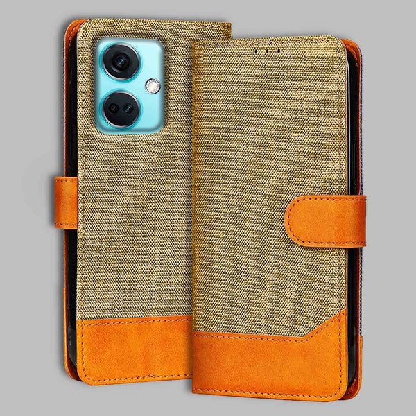 OnePlus Nord CE 3 5G Flip Cover — Denim, Camel Beige after a year of daily use