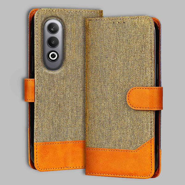 OnePlus Nord CE 4 Flip Cover — Denim, Camel Beige after a year of daily use