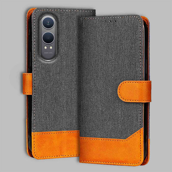 OnePlus Nord CE 4 Lite Flip Cover — Denim, Graphite Grey after a year of daily use