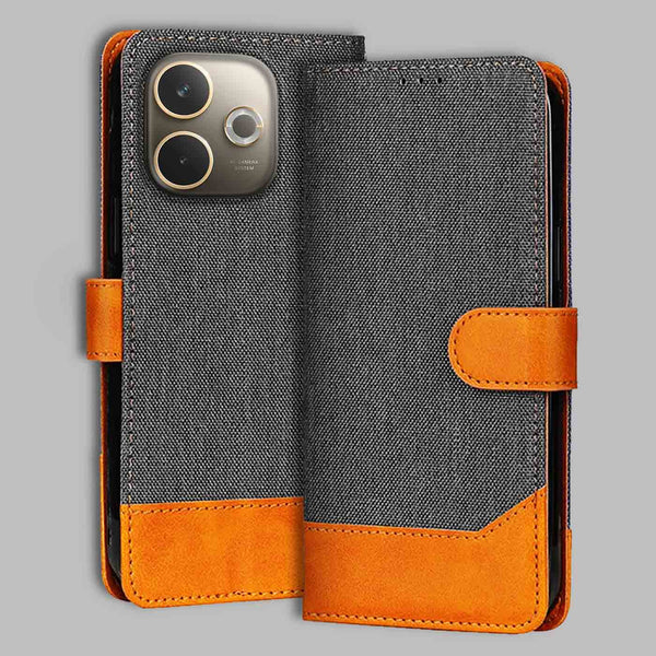 Oppo A5 Pro 5G Flip Cover — Denim, Graphite Grey after a year of daily use