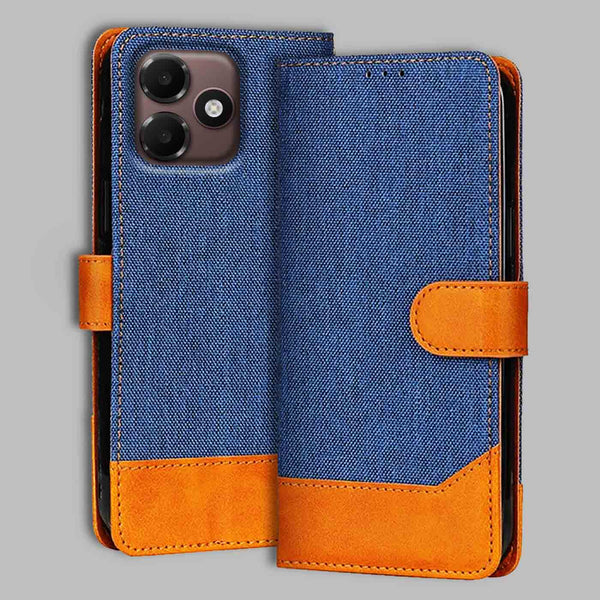 Oppo A6C 5G Flip Cover — Denim, Midnight Blue after a year of daily use
