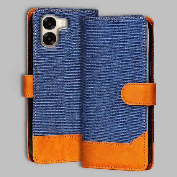 Oppo A6S 5G Flip Cover — Denim, Midnight Blue after a year of daily use