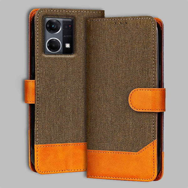 Oppo F21 Pro 4G Flip Cover — Denim, Walnut Brown after a year of daily use