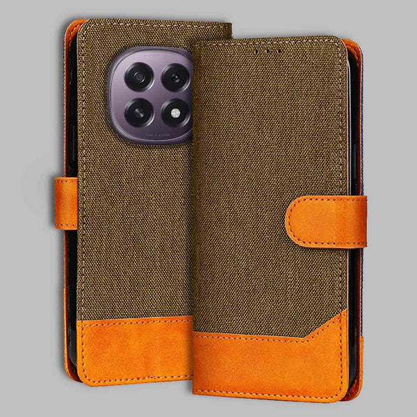 Oppo F29 5G Flip Cover — Denim, Walnut Brown after a year of daily use