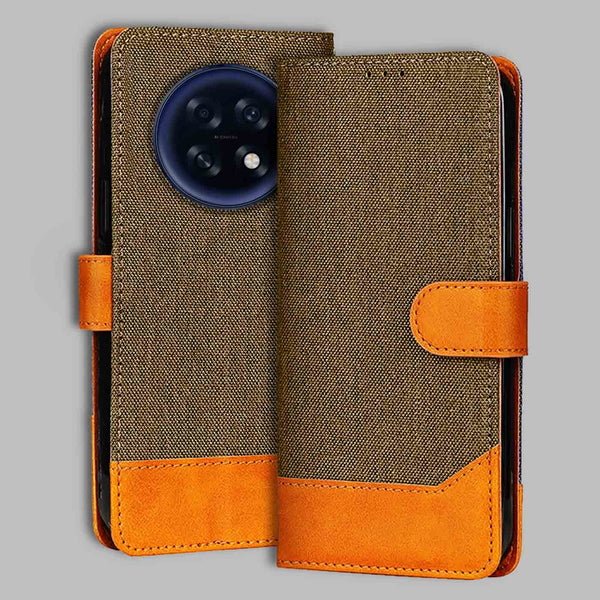 Oppo F31 Pro Plus 5G Flip Cover — Denim, Walnut Brown after a year of daily use