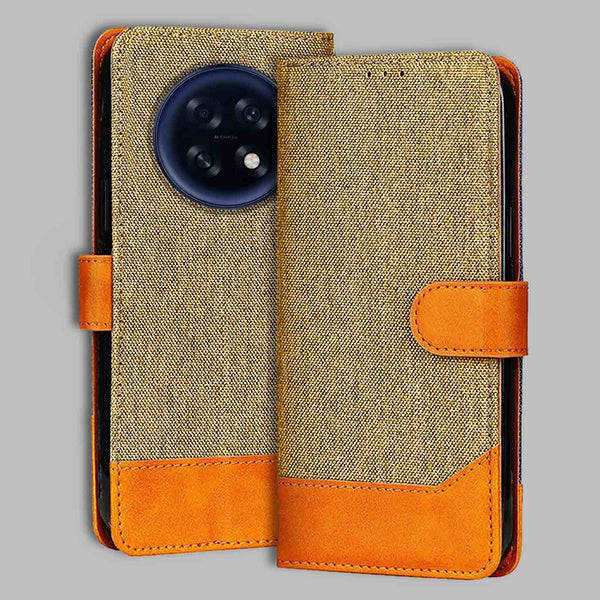 Oppo F31 Pro Plus 5G Flip Cover — Denim, Camel Beige after a year of daily use