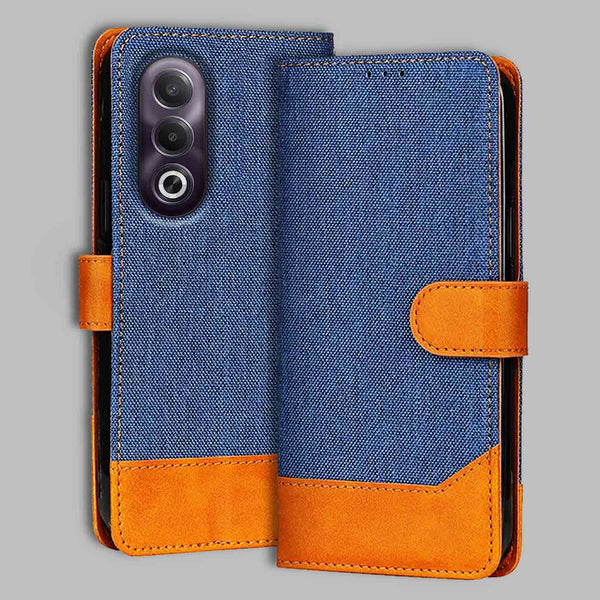 Oppo K12X 5G Flip Cover — Denim, Midnight Blue after a year of daily use