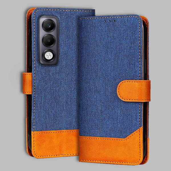 Oppo K13X 5G Flip Cover — Denim, Midnight Blue after a year of daily use
