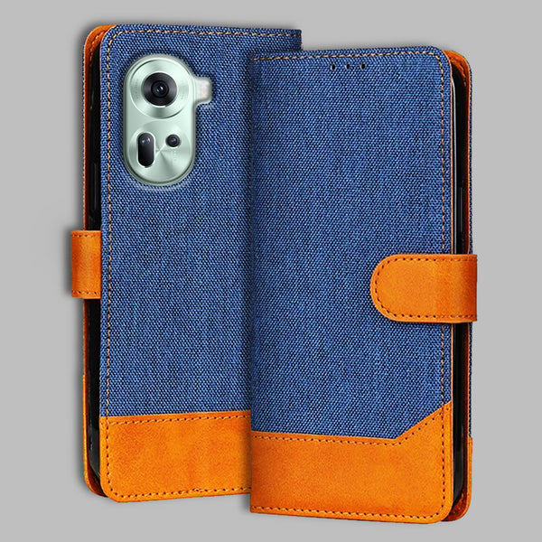 Oppo Reno 11 5G Flip Cover — Denim, Midnight Blue after a year of daily use