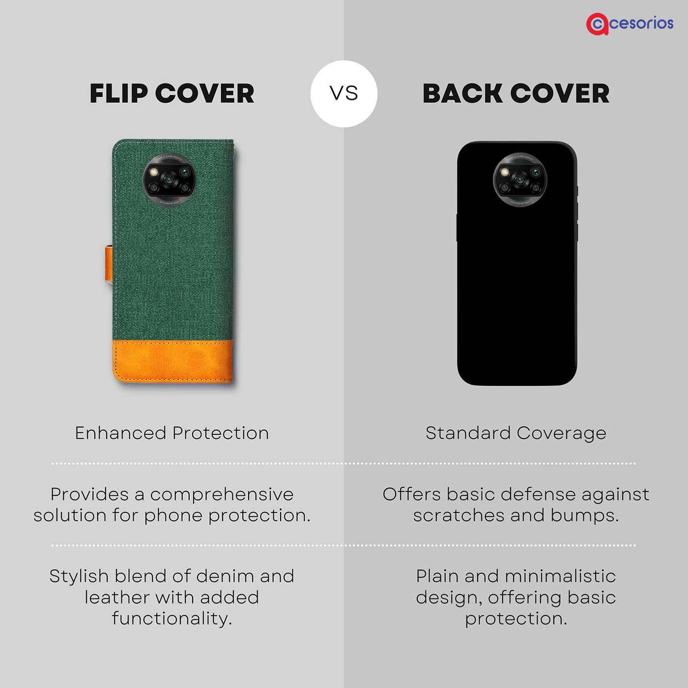 Accesorios Poco X3 denim flip cover – Green – Image 8 #color_g