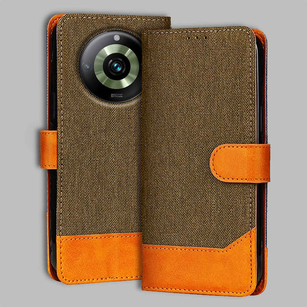 Realme 11 Pro Plus 5G Flip Cover — Denim, Walnut Brown after a year of daily use