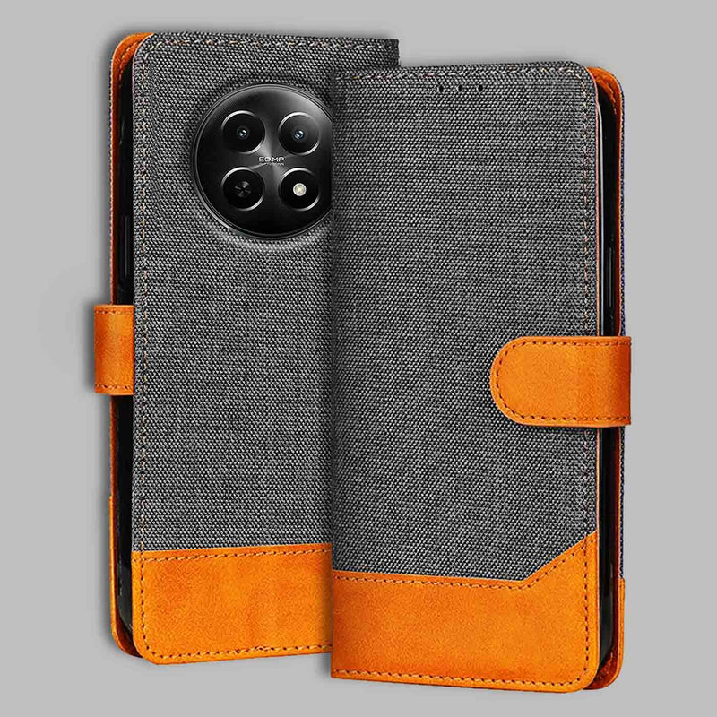 Realme 12X Flip Cover — Denim, Graphite Grey after a year of daily use