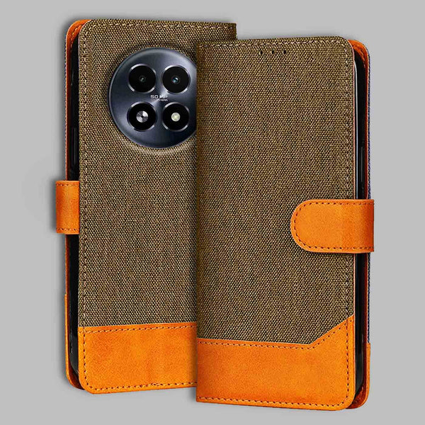 Realme 13 5G Flip Cover — Denim, Walnut Brown after a year of daily use