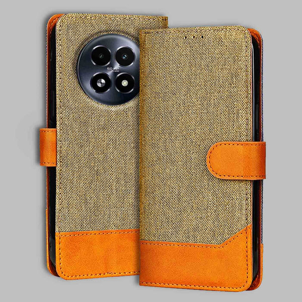 Realme 13 5G Flip Cover — Denim, Camel Beige after a year of daily use
