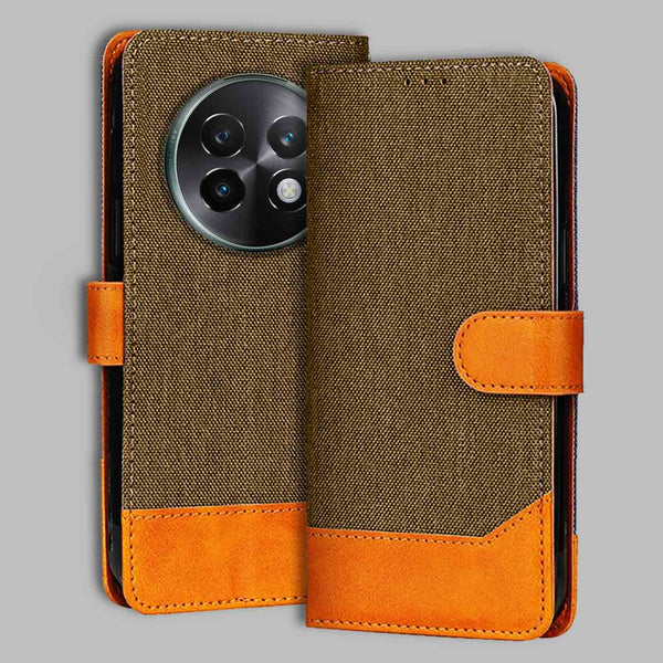 Realme 13 Plus 5G Flip Cover — Denim, Walnut Brown after a year of daily use