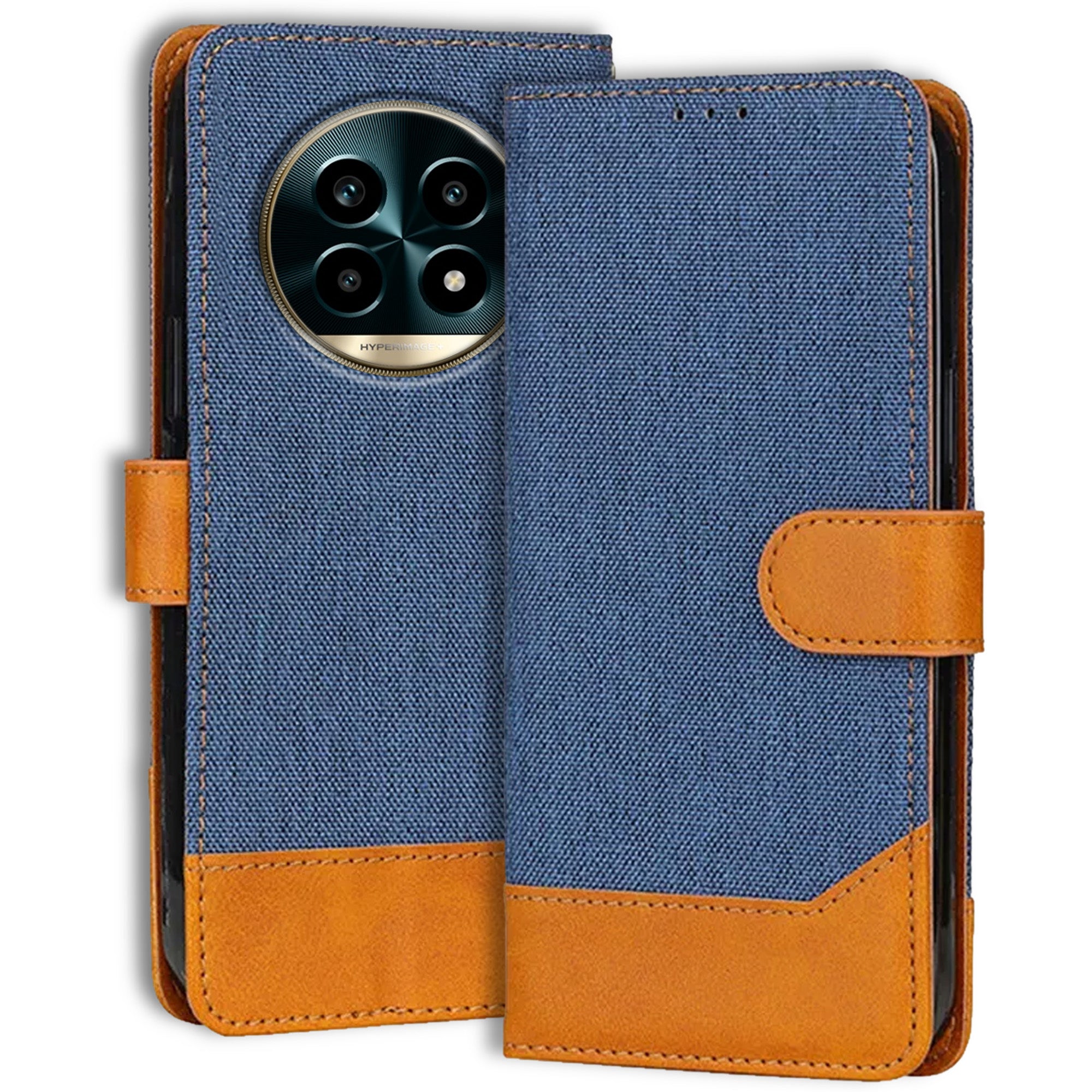 Accesorios Realme 13 Pro 5G denim flip cover – Blue – Image 1 #color_blue