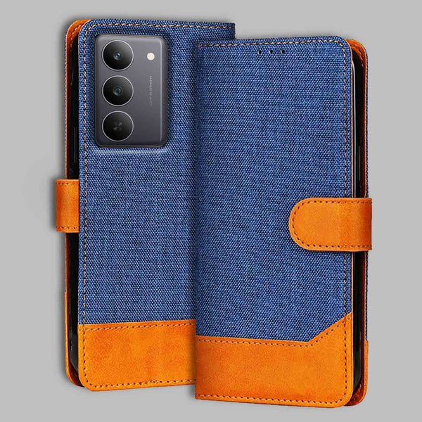 Realme 14X 5G Flip Cover — Denim, Midnight Blue after a year of daily use