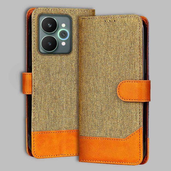 Realme 15 5G Flip Cover — Denim, Camel Beige after a year of daily use
