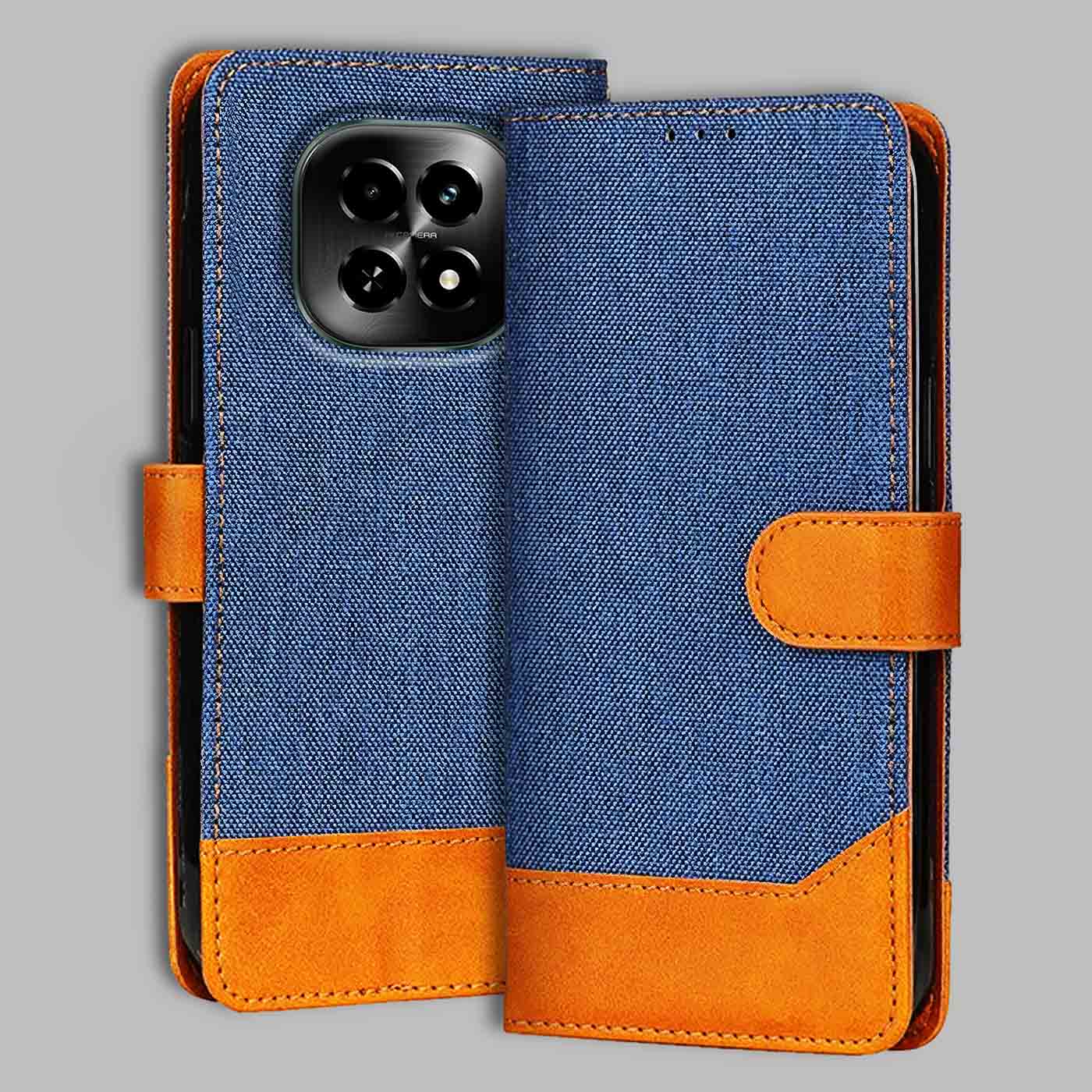 Accesorios Realme C63 5G denim flip cover – Blue – Image 1 #color_