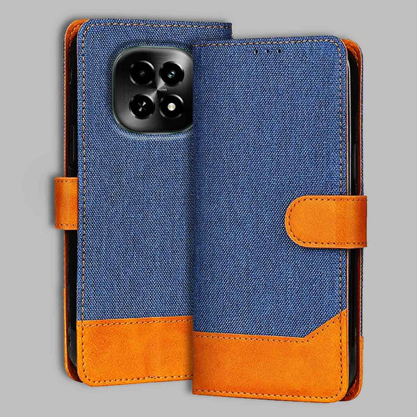Realme C63 5G Flip Cover — Denim, Midnight Blue after a year of daily use