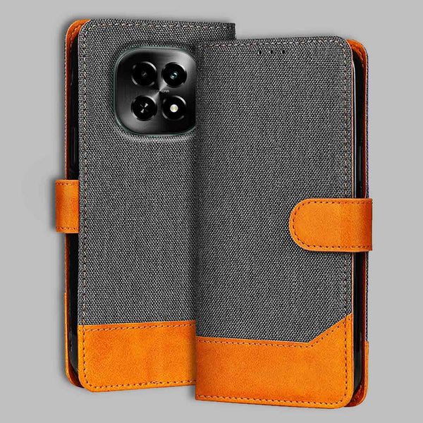 Realme C63 5G Flip Cover — Denim, Graphite Grey after a year of daily use