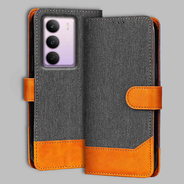 Realme C75 5G Flip Cover — Denim, Graphite Grey after a year of daily use