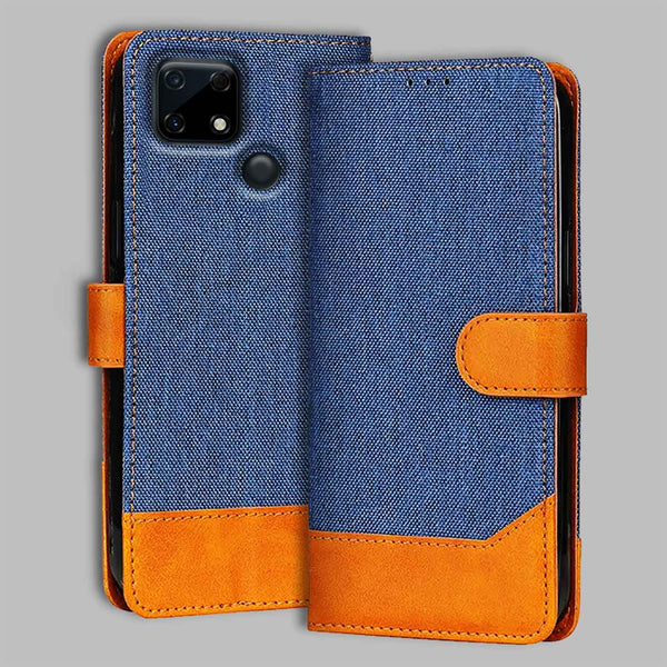 Realme Narzo 30A Flip Cover — Denim, Midnight Blue after a year of daily use