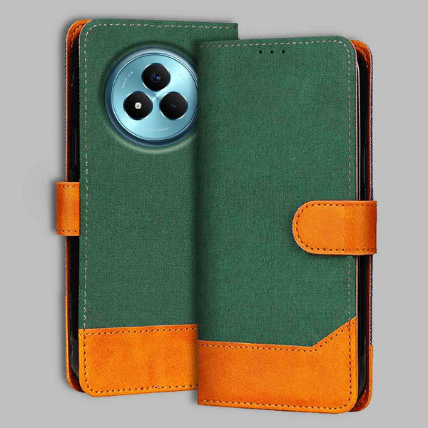 Realme Narzo 80 Pro 5G Flip Cover — Chambray, Forest Green after a year of daily use