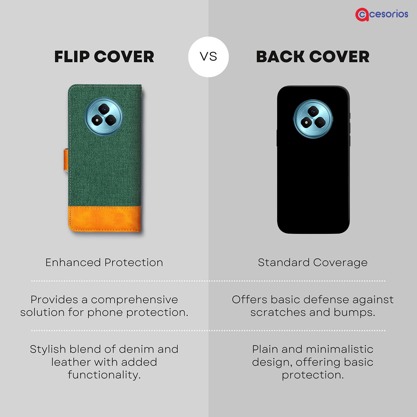 Accesorios Realme Narzo 80 Pro 5G denim flip cover – Green – Image 8 #color_g