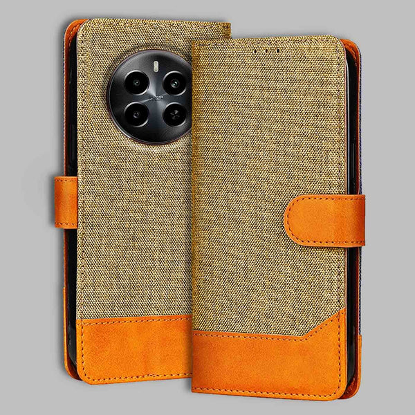 Realme P1 5G Flip Cover — Denim, Camel Beige after a year of daily use
